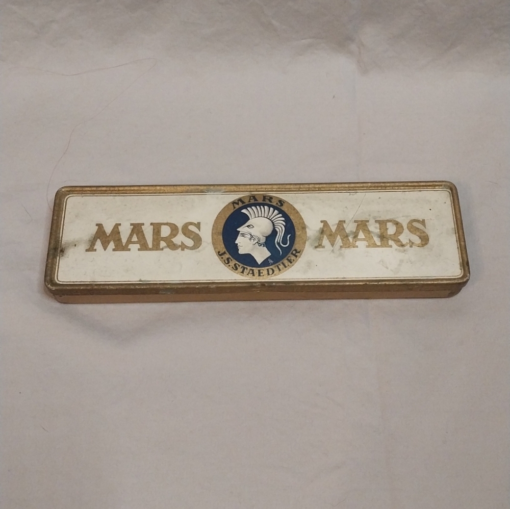 Vintage "Mars" Pencils with Tin case
